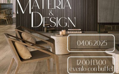 Materia e Design – 4 Giugno 2025